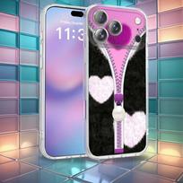 Creative and fun zippers For iPhone 17,12,11,14,13,15,16,Plus,Air,Pro,Max,E,Mini for Magsafe Magnetic Frosted Phone Case iPhone11