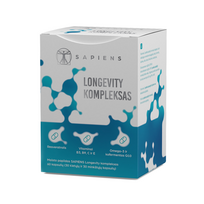 SAPIENS LONGEVITY COMPLEX, 60 kapsulių
