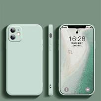 Minkštas skystas silikonas, atsparus smūgiams telefono dėklas, skirtas Oneplus 9 Pro Color Candy dangtelis, skirtas Oneplus 9R 1+9 8 1+8T 7 1+7T 6 1+6T Apsauginis TPU galinis dėklas For Oneplus 8T šviesiai žydros spalvos