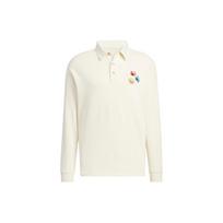 Adidas Neo Sesame Street X JF Collab FW22 Back Logo Print Long Sleeve Polo Shirt Unisex Tops White HM9949 XL