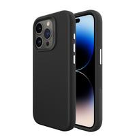 Karinės apsaugos dėklo dangtelis skirtas iPhone 15 Pro Max 14 Plus 13 Mini 12 11 X XS XR SE 2022 2020 7 8 6 6S Smūgiams atsparūs apsauginiai telefono priedai For iPhone 15 juoda