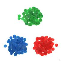 30 bingo žetonų, žymeklių, žetonų rinkinys žaidimams, matematikai, stalo žaidimui, mokymo priemonė, 9 mm