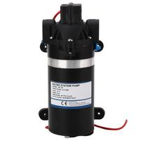 Aukšto slėgio diafragminis vandens siurblys, mikro savaime užsipildantis stiprintuvas 5,8 l/min DC12V 80 psi namų purškimui, kemperiui, valčiai, jūriniam naudojimui