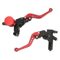 22mm Brake Master Cylinder Lever Pump 12.7mm Piston Diameter Adjustable Hydraulic Brake Clutch Cylinder Lever for