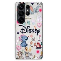 Dėklas Samsung Galaxy S26 Ultra Disney personažai Stitch Ariel Dumbo Maniacase juoda