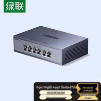 UGREEN 6-Port Gigabit PoE Unmanaged Network Switch