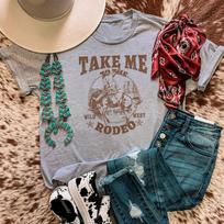 Cowboy Rodeo Graphic Printed Women Vintage Country Music Funny Western T-shirts Female Retro Casual Short Sleeve TShirt Clothing S