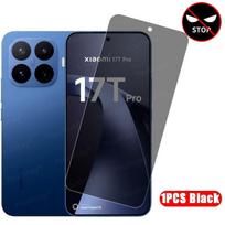 Privacy Screen Protector For Xiaomi 17T Pro Tempered Glass Anti-spy Protective Phone Anti Peeping Film For Xiaomi 17T Pro Xiaomi 17T Pro