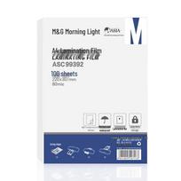 M&G A4 80 Micron Transparent Laminating Film, 100 Sheets CN plug (adapter included)