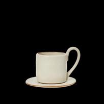 Ferm Living Flow Mug with Saucer