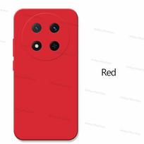 For Honor Magic 7 Lite Case Honor Magic 7 Lite 5G Cover Shockproof Liquid Silicone TPU Protective Phone Cover Honor Magic 7 Lite Honor Magic 7 Lite raudona
