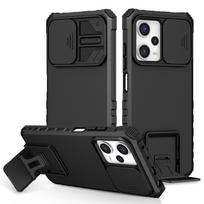 Applicable to Redmi note14Pro mobile phone case three-dimensional bracket Redmi 14C window push Redmi A3 anti-drop 10A protection redmi note14pro [5g international version]