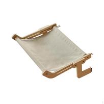 Bedside Cat Bed Hanging Lounge Window Seat Basking Platform for Kittty Grey