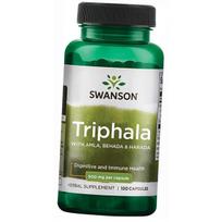 Trifala, Triphala su Amla, Behada & Harada, Swanson 100 kapsulių (71280019) 100caps