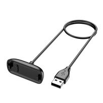 50cm/100cm USB Laikrodžio Įkroviklio Kabelis Fitbit Inspire 3 Pakeičiamas Įkrovimo Laidas Fitbit inspire 3 Išmaniojo Laikrodžio Priedai 50CM juoda