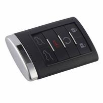 Pakeitimo 6 mygtukų išmaniojo rakto be rakto pultelio korpusas Fob Cadillac Escalade black