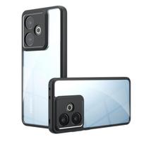 GT 7T matinė smūgiams atspari telefono dėklas Realme GT 7 GT 7Pro Neo 7x, su kietu buferiu ir minkštu skaidriu galiniu dangteliu, apsaugantis nuo pageltimo, Funda for Realme GT7 gryna