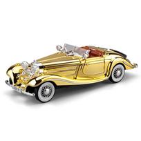 1/24 Mercedes-Benz 500K Electroplate Alloy Model Car Toy Diecasts Metal Casting Sound and Light Car Toys for Children Vehicle auksas