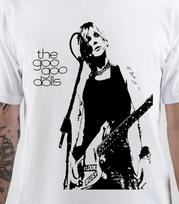 Goo Goo Dolls band tour Concert short sleeve white color shirt KV37759 Unisex T-Shirt XL