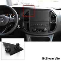 Telefono laikiklio stovas Specialus montavimo laikiklis Mercedes Benz C-Class E-Class GLE GLS E C CLS GLC GLA B GL S B 2019 2024 2024 black