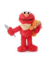 Street Elmo Baby David Pair Plush Toys SSMULG253011 RED F [Sesame Market] & Women's