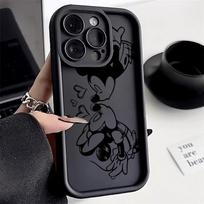 Mickey Minnie Mouse Cartoon Phone Case For iPhone 17E 11 12 13 14 15 16 17 Pro Max Fundas 17 Air Plus 16e 13 Mini Silicone Cover iPhone Air