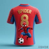 Vaikams skirti Marvel Žmogus-voras 3D spausdinti berniukų ir mergaičių marškinėliai Greitai džiūstantis ir kvėpuojantis sportinis topas Futbolo apranga 110