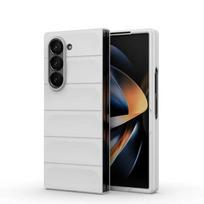 Case For Samsung Galaxy Z Fold 7 6 5 4 Galaxy Z Flip 7 6 5 4 Silicone Protective Cover Coque Capa Fundas Galaxy Z Flip7 balta