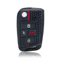 Silikoninis raktų dėklas, dangtelis, skirtas VW Polo Golf 7 Tiguan, Skoda Octavia Kodiaq Karoq, SEAT Ateca Leon Ibiza 2016 2017 2018 2019