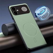 For Redmi K90 Max Thin Texture Leather Phone Case For Redmi K90 Max Magnetic Wireless Charging PC+TPU Back Cover Bumper For Redmi K90 Max