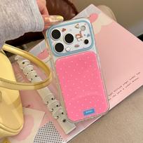 Dopamine polka dot applies to Apple 17promax mobile phone case iphone16 transparent cartoon animal 14 all-inclusive 15 17promax