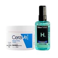 CeraVe Ceramide Repair Cream & Mentholatum Hydrating Cool Gel Combo