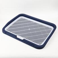 Easy Clean Dog Potty Training Toilet Leak Proof Pet Potty Pads Dog Toilet Tray  Puppy Training tamsiai mėlyna spalva