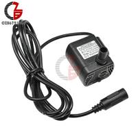 5.5V-12V 3W DC Panardinamas vandens siurblys IP68 atsparus vandeniui Saulės siurblio variklis 200L/H 0.4-1.5M akvariumui, fontanui, žuvų bakui 12V