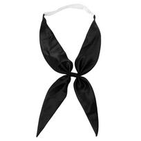 Elegant Business Uniform School Classic Shirt Accessory Costume Satin Cravat JK Bow Tie Ribbon Tie Neck Ties juoda