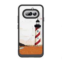 For Nothing Phone 4A Pro 3A Pro 2 2A  Lighthouse Windmill  Hard Clear Phone Case / Shockproof Nothing Phone Cover Nothing Phone 1