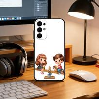 T-Teeter-totter Phone Case For Samsung S25,S24,S21,S22,S23,S30,Ultra,S20,Plus,Fe,Lite,Note,10,Black Cover Samsung S23ULTRA5G