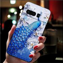 Phone Case for Google Pixel 10 9 Pro XL 9A 8 7 6 Pro Pixel 8A 7A 6A Pixel 8 7 6 5 Peacock Feathers Case Funda Google Pixel 8 Pro