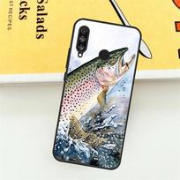 Trout Fishing Case For Huawei P30 P20 P40 Lite Nova 11 Pro 9 10 SE 5T 3i 7i 11i Y60 Y70 Y90 Y61 Y91 Cover Huawei P60 Pro