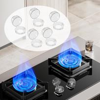 5 Pieces Knob Covers Gas Electric Oven Locks Protecting Kids Pets balta