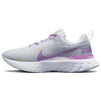 Nike React Infinity Run Flyknit 3 'Grey Rush Fuchsia' Women's Sneakers DZ3016-100 36