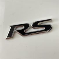 Automobilio lipdukas Emblema Ženklelis RS Logotipas Decal For Ford juoda