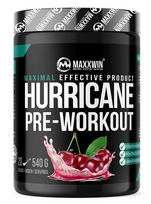 MaxxWin Hurricane Pre-Workout 540 g. - Apelsinų