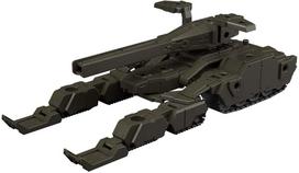 BANDAI SPIRITS 30MM Exa Vehicle Scale Plastic Model Kit (Tank Ver.) [Olive Drab] 1/144 Pre-colored juoda