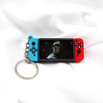 Adorable Black Myth Wukong Gaming Controller Keyring For Nintendo Switch And Ps5 Ideal For Collectors Style 12 gray