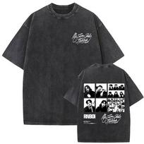 Vintage Washed Rapper RnBoi My Eyes Only Flashback Album Merch T-shirt Men Women Hip Hop Fashion Pop Music T Shirts Streetwear S