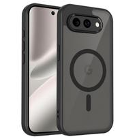 For Google Pixel 10A Magsafe Wireless Charge Lens Protector Matte Case Cover Google Pixel 10 10 Pro Fundas Google Pixel 9A Pixel 10 juoda