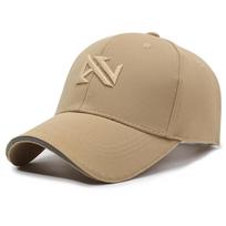 Unisex 6-Panel 100% Cotton Waterproof Breathable Baseball Cap with Simple Letters Embroidery for Casual Outdoor Use kupranugaris