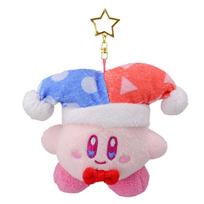 Kirby Žavinga Žvaigždės Kepurė Pliušinis Raktų Pakabukas Minkštas Trumpas Pliušinis Įdarytas Žaislas 12cm StyleD
