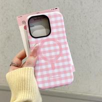 Applicable to Apple 16/17Promax magnetic two-in-one mobile phone case iPhone13/14/15ins bracket case Apple 11